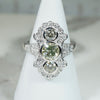 Astonishing Art Deco Style Diamond Dinner Ring