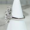 Astonishing Art Deco Style Diamond Dinner Ring