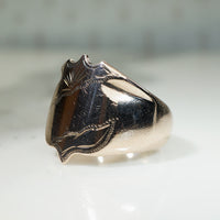Bodacious New Old Stock 10k Gold Signet Ring
