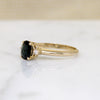 Oval Sapphire Ring with Diamond Accents