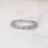 Fresh "Orange Blossom" Platinum Band by Traub
