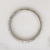 Fresh "Orange Blossom" Platinum Band by Traub