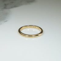 Vintage Zell Bros 14k Gold Wedding Band