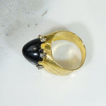 Spritzer and Fuhrmann Garnet Carbuncle Ring