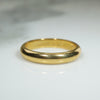 Antique 19k Yellow Gold Wedding Band Dated 1929