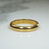 Antique 19k Yellow Gold Wedding Band Dated 1929