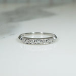 Lovely Platinum and Diamond Deco Band