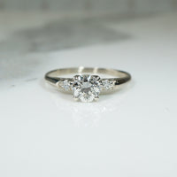 Elegant 1960s Diamond Engagement Ring