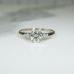 Elegant 1960s Diamond Engagement Ring