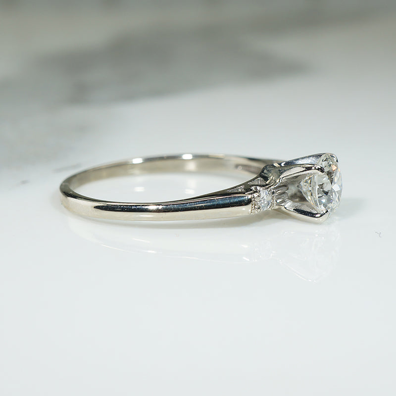 Elegant 1960s Diamond Engagement Ring