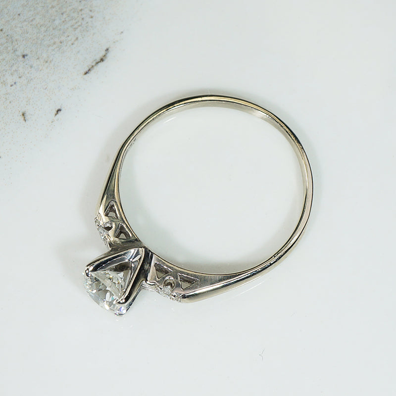 Elegant 1960s Diamond Engagement Ring