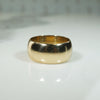 Extra Wide Gold Jabel Wedding Band