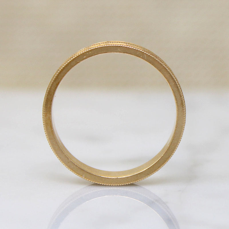 Elegant Two-Tone NOS Band with Handsome Details