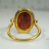 Gorgeous Carnelian Scarab Ring