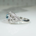 Stunning 1930s Platinum Dome Ring