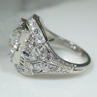 Big Beautiful Edwardian Diamond Ring