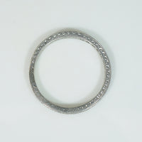 Platinum Forget-me-Not Diamond Band 1922