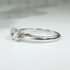 Sparkling Diamond Trio Engagement Ring