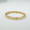 Gold Art Deco Wedding Band