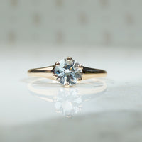 Aquamarine Solitaire by Otsby and Barton
