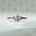 Aquamarine Solitaire by Otsby and Barton