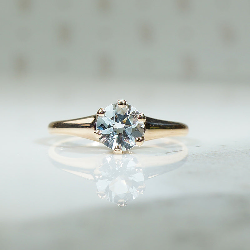 Aquamarine Solitaire by Otsby and Barton