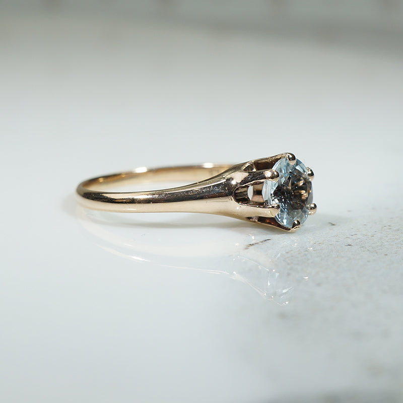 Aquamarine Solitaire by Otsby and Barton