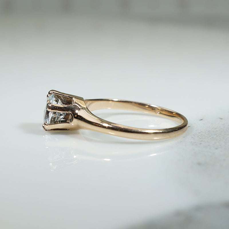 Aquamarine Solitaire by Otsby and Barton