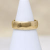 Wide 18k Gold Wedding Band from KMP