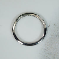 Vintage Platinum Diamond Eternity Band