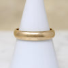 Classic Size 10 14k Gold Half Round Wedding Band