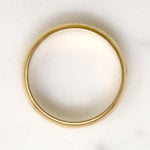 Classic Size 10 14k Gold Half Round Wedding Band
