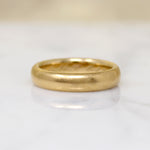 Signed Hartdegen Size 7 Heavy 18k Gold Band