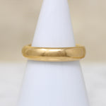 Signed Hartdegen Size 7 Heavy 18k Gold Band