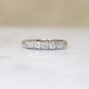 Timeless Five Diamond Platinum Wedding Band