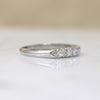 Timeless Five Diamond Platinum Wedding Band