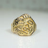 Gold Lion Ring Dated 1920
