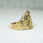 Gold Lion Ring Dated 1920