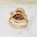 Twist Within a Twist 18k Gold Retro Ring