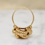 Twist Within a Twist 18k Gold Retro Ring