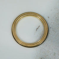 Unique Vintage 18k Yellow Gold Bands