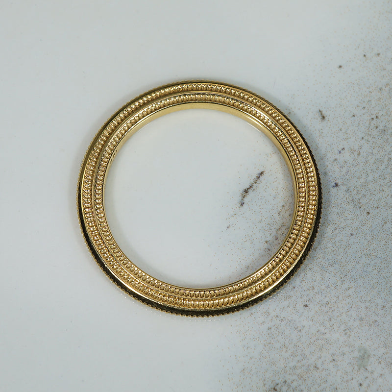 Unique Vintage 18k Yellow Gold Bands