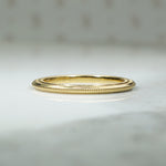 Unique Vintage 18k Yellow Gold Bands