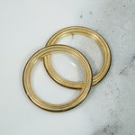 Unique Vintage 18k Yellow Gold Bands