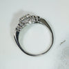 Platinum Vintage 1930s Old European Diamond Ring
