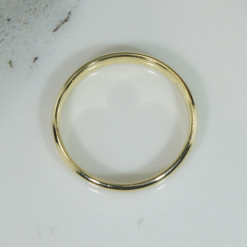 Silver and Gold Vintage Wedding Band