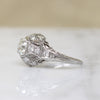 Magnificent Edwardian Diamond & Platinum Dome Ring