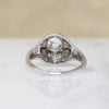 Magnificent Edwardian Diamond & Platinum Dome Ring