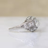 Magnificent Edwardian Diamond & Platinum Dome Ring