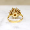 Fantastic Firework Diamond & Gold Cluster Ring